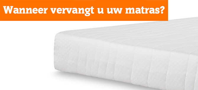 Wanneer is het tijd om uw matras te vervangen?