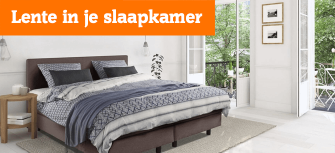 Zorg voor lente in uw slaapkamer