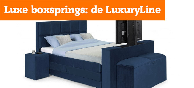 Luxe boxsprings van Beddenleeuw: de LuxuryLine